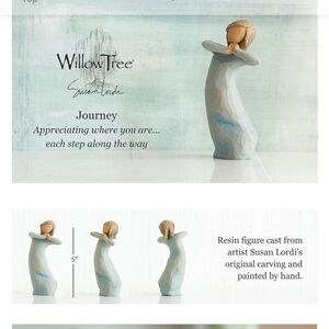 Willow Tree JOURNEY  beutiful figure   beutiful color perfect for decoration